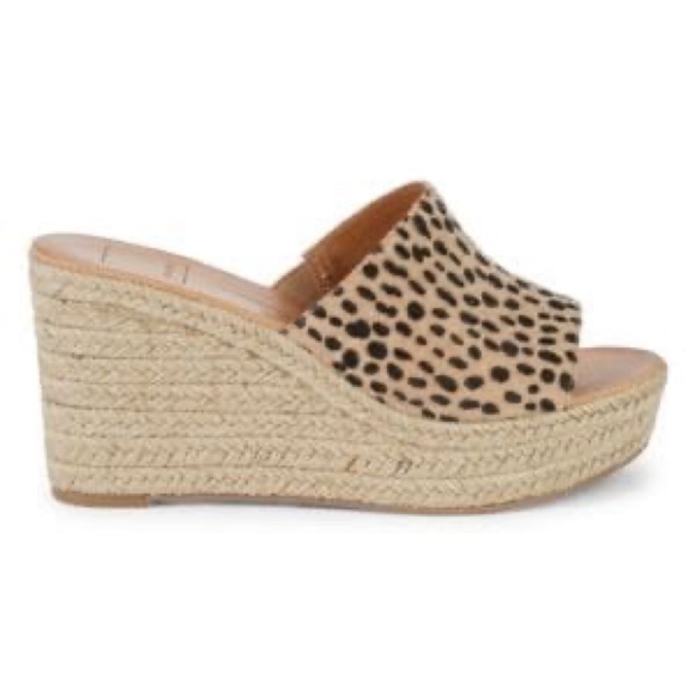 Dolce Vita Leopard Wedges